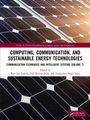 Titel: "Computing, Communication, and Sustainable Energy Technologies". Solarpanel-Hintergrund und CRC Press Logo.
