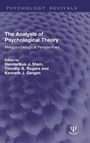 Psychology Revivals: The Analysis of Psychological Theory. Metapsychological Perspectives. Blauer Hintergrund mit Struktur.