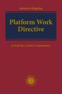 Titel: "Platform Work Directive". Autor: Sutterer-Kipping. Untertitel: "Article-by-Article Commentary". Roter Hintergrund.