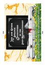"Life and Other Strange Encounters by the Neo-Revolutionist" steht auf einem dunklen Hintergrund. Rechts ein Auto neben Blumen.