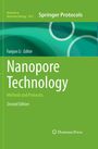 "Nanopore Technology: Methods and Protocols", Second Edition. Grüner Hintergrund mit Kreisen. Humana Press Logo.