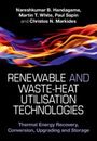 Nareshkumar B Handagama: Renewable and Waste-Heat Utilisation Technologies, Buch