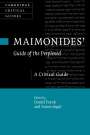 : Maimonides' Guide of the Perplexed, Buch