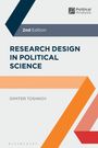 2nd Edition. Research Design in Political Science, Dimiter Toshkov. Politisches Analyse-Logo, geometrische Muster.