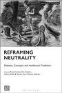 "REFRAMING NEUTRALITY" und Autoren genannt. Illustration eines Römers im Boot mit Schild "NEUTRALITY".