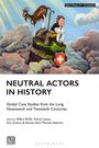 Titel: "Neutral Actors in History". Illustration: Junge und Ziege auf Berg, Länder umgeben sie.