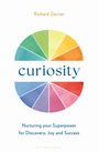 Texte: "Richard Gerver", "curiosity", "Nurturing your Superpower for Discovery, Joy and Success". Kreisdiagramm in Regenbogenfarben.