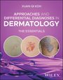 „Approaches and Differential Diagnoses in Dermatology“, drei Hautbilder auf lila Hintergrund.