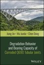 Titel: "Degradation Behavior and Bearing Capacity of Corroded Q690 Tubular Joints". Hintergrund: Brücke über bewaldeten Hügeln.