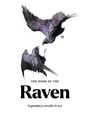 Text: „THE BOOK OF THE Raven, Legendary corvids in art“. Zwei Raben in dynamischer Flughaltung.