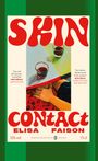 "SKIN CONTACT Elisa Faison 12% vol 75 cl. 'Sexy and self-assured...' Ada Calhoun. Illustration von zwei Weingläsern."