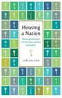 "Housing a Nation: Seven generations of Irish land, politics and power. LORCAN SIRR." Bunte Schlüsselmuster im Hintergrund.
