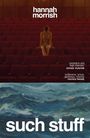 Text: "FINAL COVER TO BE REVEALED, such stuff." Schwarzer Hintergrund, weiße Schrift. Zitate von Monica Heisey und Eimear McBride.