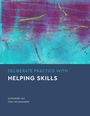 Titel: "DELIBERATE PRACTICE WITH HELPING SKILLS". Autoren: Alexandre Vaz, Tony Rousmaniere. Kunstvolle, bunte Textur.