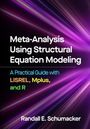 Titel: "Meta-Analysis Using Structural Equation Modeling". Autor: Randall E. Schumacker. Hintergrund: Lila Lichtstrahlen.