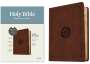 : KJV Wide Margin Bible, Filament-Enabled Edition (Leatherlike, Dark Brown Medallion, Red Letter), Buch