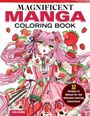 Sara Stedner: Magnificent Manga Coloring Book, Buch