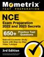 : NCE Exam Preparation 2022 and 2023 Secrets - 650+ Practice Test Questions, National Counselor Study Guide with Step-by-Step Video Tutorials, Buch
