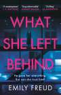 Emily Freud: What She Left Behind, Buch