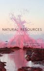 „Natural Resources“ von Christiane Vadnais, übersetzt von Pablo Strauss. Pinke Welle trifft auf Felsen im Sonnenuntergang.