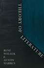 Rene Wellek: Theory of Literature, Buch