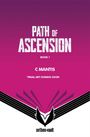 „PATH OF ASCENSION BOOK 1“ darüber ein pink-violetter Verlauf, unten ein schwarzes Logo mit Flügeln über „aethon:vault“.