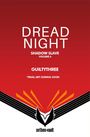 "DREAD NIGHT", "SHADOW SLAVE VOLUME 6", "GUILTYTHREE", "*FINAL ART COMING SOON", Logo unten, roter Hintergrund.