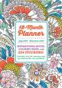 Editors of Thunder Bay Press: 2025 Coloring Planner, Buch