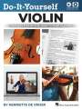 Henriette de Vrijer: Do-It-Yourself Violin: The Best Step-By-Step Guide to Start Playing - Book with Online Audio and Instructional Video by Henriette de Vrijer, Buch