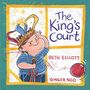 "The King's Court" steht groß. Darunter die Namen Beth Elliott und Ginger Ngo. Ein Kind trägt eine Krone und hält eine Süßigkeit.