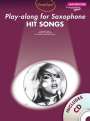 : Hit Songs - Play-Along For Alto Saxophone, w. Audio-CD, Noten