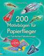: 200 Motivbögen für Papierflieger, Div.