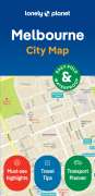 Frances Evans: Lonely Planet Melbourne City Map, KRT