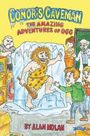 Text: "Conor's Caveman: The Amazing Adventures of Ogg" von Alan Nolan. Illustration eines Höhlenmenschen in einem Eisblock.
