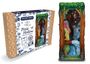 „Buildable Worlds“, „Wicks and Starlight“ auf der Verpackung. Illustration eines märchenhaften Waldes mit Feen und Natur.