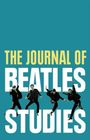 "THE JOURNAL OF BEATLES STUDIES" in gelber und weißer Schrift, darunter springen vier Personen vor blauem Hintergrund.