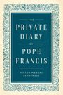 "The Private Diary of Pope Francis" von Víctor Manuel Fernández. Ein blaues Cover mit floralen Verzierungen.