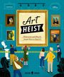 "Art Heist: What is Art and Why Do People Want to Steal It?" Ein Raum mit Gemälden, Besuchern und einem Polizisten.