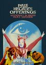 "Pale Hecate's Offerings: Witchcraft in British Film & Television", Illustration mit Figuren und einem großen Auge im Hintergrund.