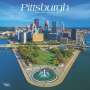 Browntrout: Pittsburgh 2025 12 X 24 Inch Monthly Square Wall Calendar Plastic-Free, KAL