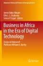 : Business in Africa in the Era of Digital Technology, Buch