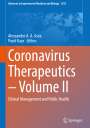 : Coronavirus Therapeutics ¿ Volume II, Buch