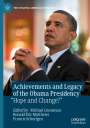 : Achievements and Legacy of the Obama Presidency, Buch