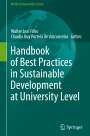 : Handbook of Best Practices in Sustainable Development at University Level, Buch