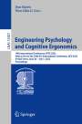 : Engineering Psychology and Cognitive Ergonomics, Buch