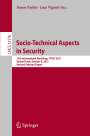 : Socio-Technical Aspects in Security, Buch