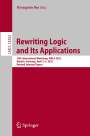 : Rewriting Logic and Its Applications, Buch