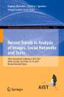 : Recent Trends in Analysis of Images, Social Networks and Texts, Buch