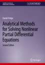 Daniel Arrigo: Analytical Methods for Solving Nonlinear Partial Differential Equations, Buch