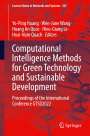 : Computational Intelligence Methods for Green Technology and Sustainable Development, Buch